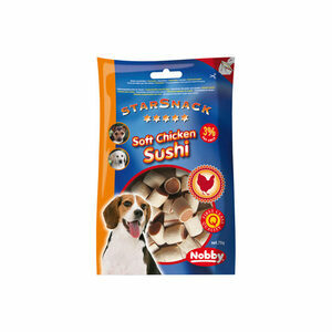 Nobby - Starsnack Soft Chicken Sushi - 3 x 70 g