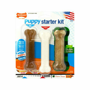 Nylabone Puppy Starter Kit - 3 kauwbotten - 11 cm