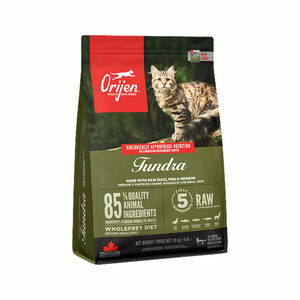 Orijen Tundra Cat Whole Prey Proefverpakking - 340 g