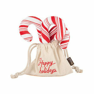 P.L.A.Y. Pet Holiday Classic Pluche - 3 stuks Candy Canes