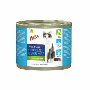 Prins NatureCare Cat - Chicken & Shrimps - 6 x 200 g