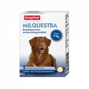 Beaphar Milquestra Grote hond - 2 tabletten