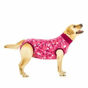 Suitical Recovery Suit Hond - M - Roze Camouflage