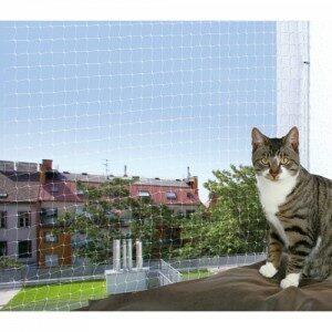 Trixie Net voor Balkon - Transparant - 4 x 3 m