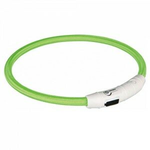 Trixie USB Flash Light Ring - L/XL - Groen