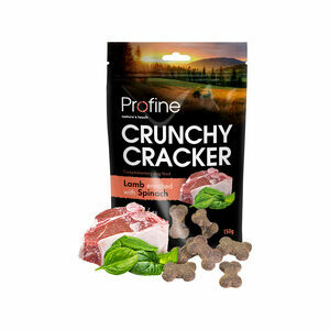 Profine Dog Crunchy Crackers - Lam Spinazi - 150 g