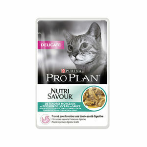Purina Pro Plan Cat NutriSavour - Delicate - 10 x 85 g zakjes
