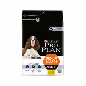 Purina Pro Plan Dog - Medium & Large - 7+ Adult - Kip - 3 kg