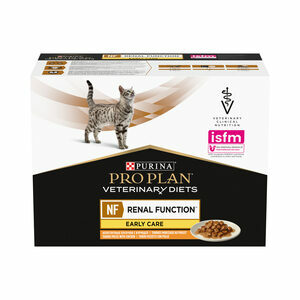 Purina Pro Plan VD NF Early Care Renal Function Kat Pouch Kip - 10 x 85 g