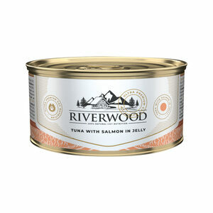 Riverwood Caviar for Cats - Tuna with Salmon in Jelly - 24 x 85 gram