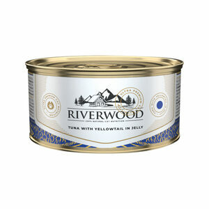 Riverwood Caviar for Cats - Tuna with Yellow Tail in Jelly - 24 x 85 gram