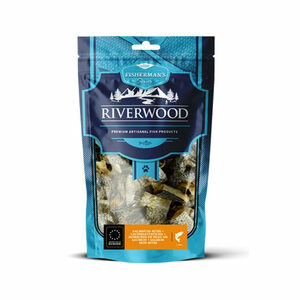 Riverwood Zalmhuid bites - 100 gram