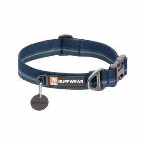 Ruffwear Flat Out Dog Collar - Blue Horizon - 28-36 cm
