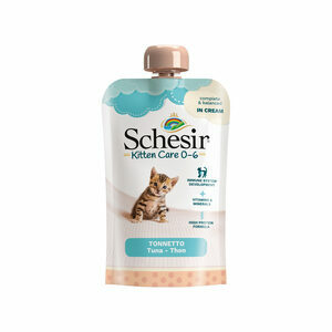 Schesir Kitten Pouch Cream - Tonijn - 20 x 150 g