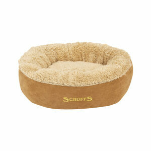 Scruffs Cosy Cat Bed - Tan