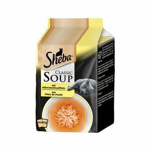 Sheba Classic Soup Kipfilet - Multipack - 4 stuks