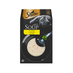 Sheba Classic Soup Kipfilet - Multipack - 4 x 40 g