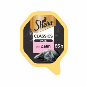 Sheba Classics Paté - Zalm - 22 x 85 g
