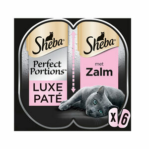 Sheba Perfect Portions Zalm - 6 x 37,5 g
