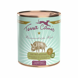 Terra Canis - Graanvrije Menu"s -Wild Zwijn - 6 x 800 g