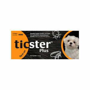 Ticster Plus Spot-on Hond 4-10 kg - 3 pipetten