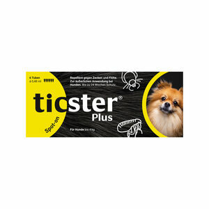 Ticster Plus Spot-on Hond <4 kg - 3 pipetten