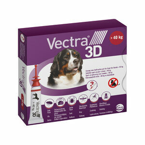 Vectra 3D Dog XL - vanaf 40 kg - 3 pipetten