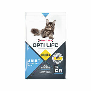Versele-Laga Opti Life Sterilised/Light - Kat - 7,5 kg