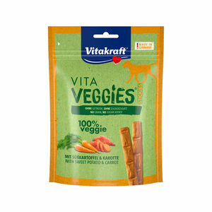 Vita Veggies sticks - Zoete aardappel en wortel - 80 gram