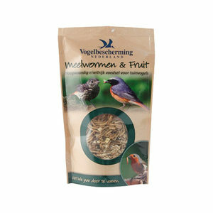 Vogelbescherming Meelwormen & Fruit - 100 gram