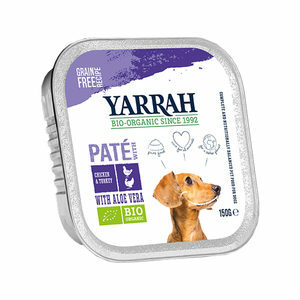 Yarrah - Bio Paté Multipack Kip & Kalkoen - Hond - 6 x 150 g