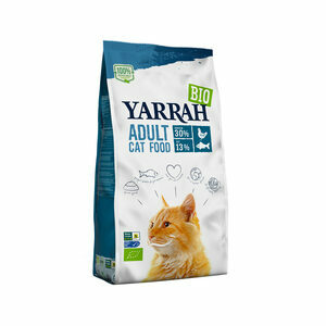 Yarrah - Droogvoer Kat met Vis Bio - 2,4 kg